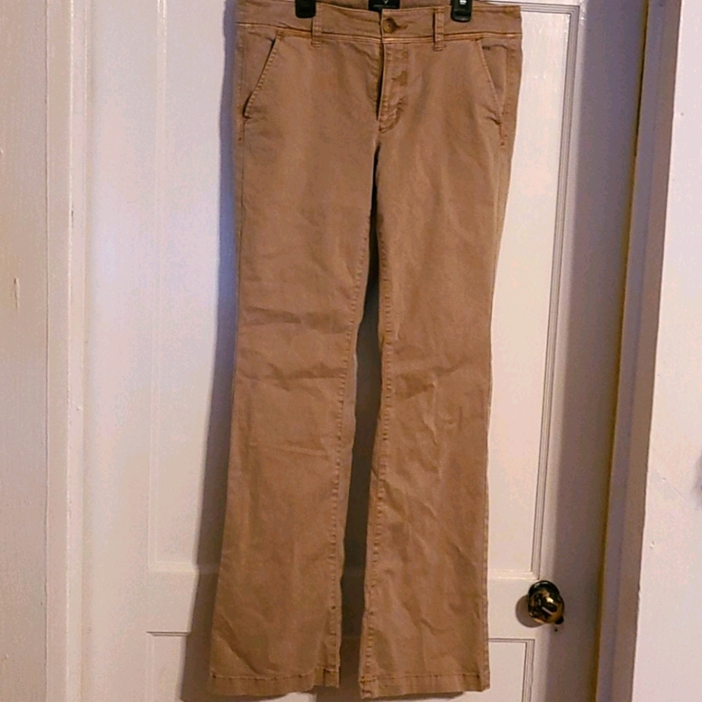 Women's bootcut khaki pants